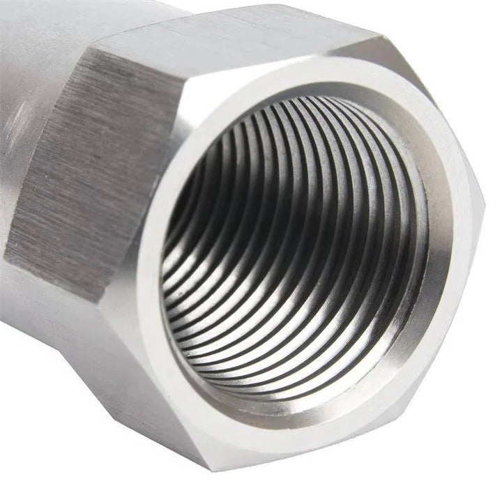 Oxygen Sensor Adapter with Mini Catalytic Core and Magnetic Spacing, M18 x 1.5 Thread
