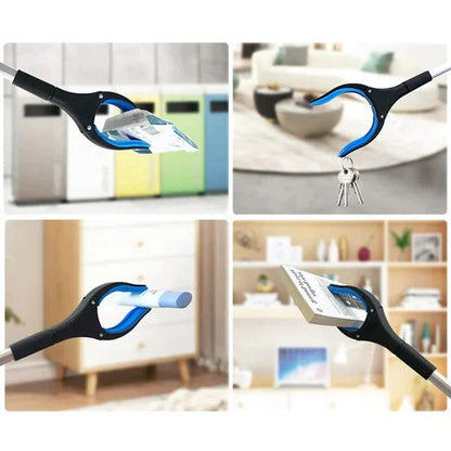 Foldable Grabber with 360 Degree Swivel Head and Trigger Grip, Ergonomic Handle