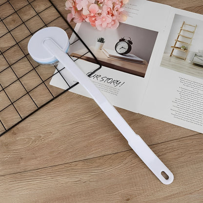 Adjustable Back Lotion Roller with Refillable Reservoir and Massage Action