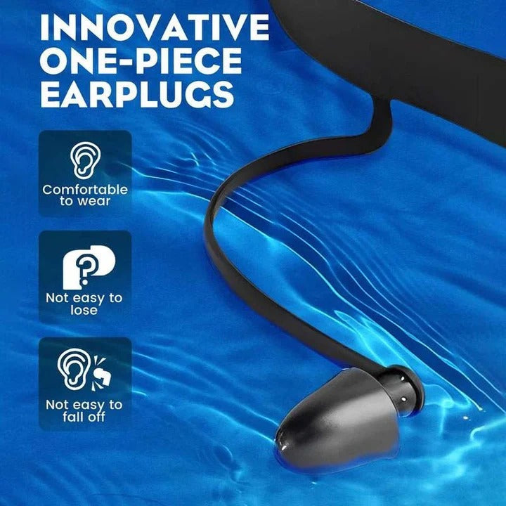 Swim Goggles with Anti-Fog Polycarbonate Lenses and Wide Peripheral Vision