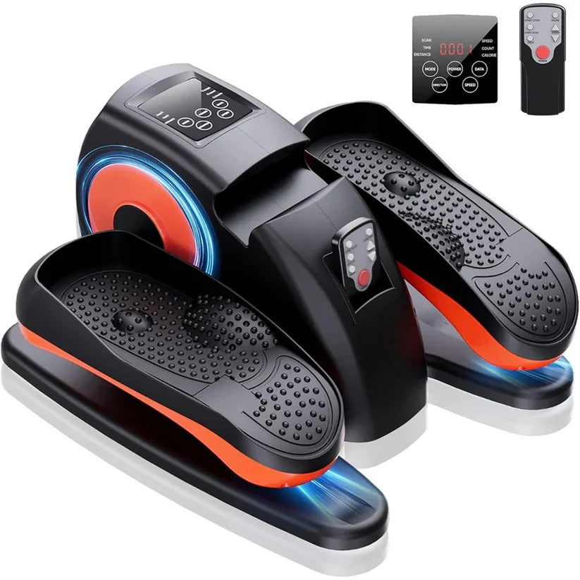 Under Desk Elliptical with Remote Control and LCD Display, 12-Speed Quiet Motor