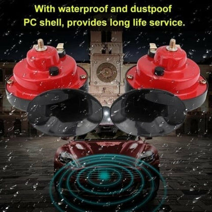 300dB Train Horn with Integrated Compressor and Universal Vehicle Mount