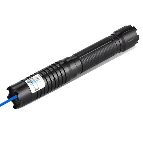 Blue Laser Torch with Rotating Focus and Fire Starting, 3.1 Mile Range