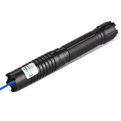 Blue Laser Torch with Rotating Focus and Fire Starting, 3.1 Mile Range