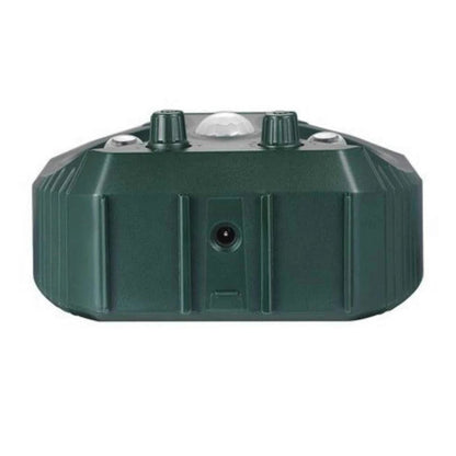 Motion Activated Solar Animal Repellent with Ultrasonic Sound and Flashing Lights