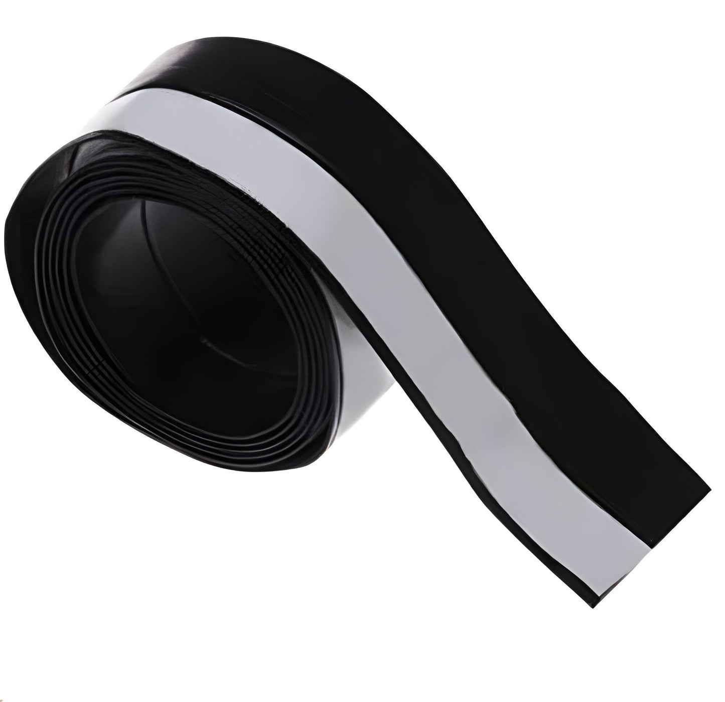 Draft Blocking Door Seal Strip with Transparent Polymer, 16.4ft Length