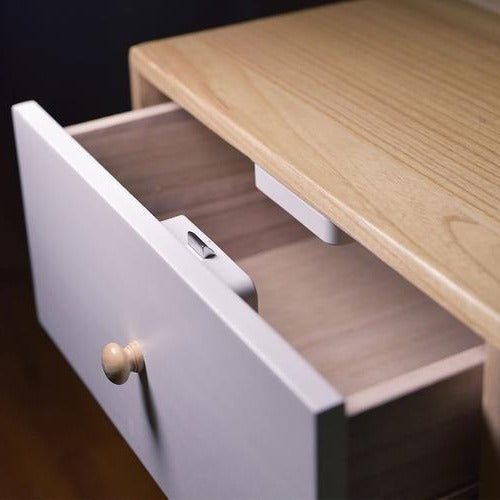 Wireless Drawer Lock with Phone Control and Hidden Mount for Child Safety