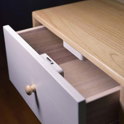 Wireless Drawer Lock with Phone Control and Hidden Mount for Child Safety