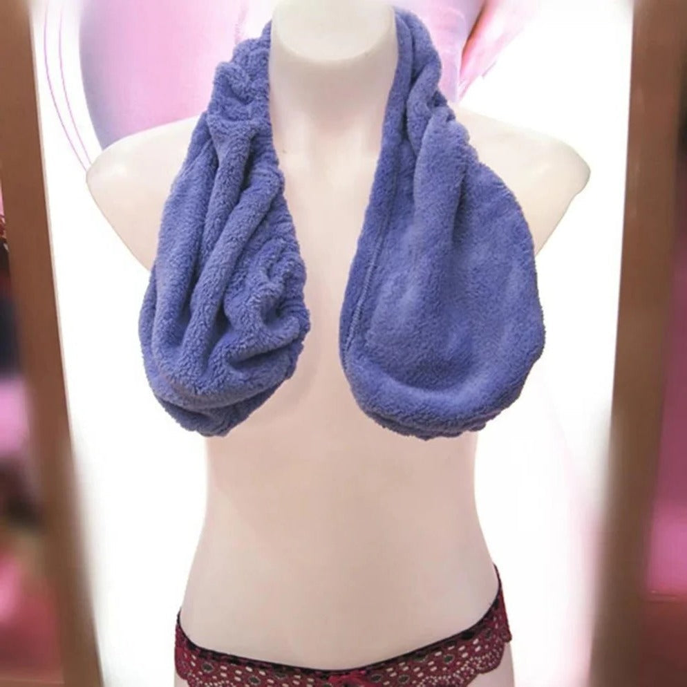 Moisture Absorbing Bra with Open Back Design and Adjustable Cord