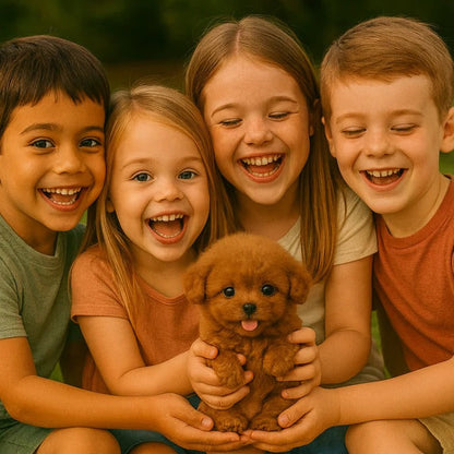 Interactive Robot Puppy with Touch and Sound Activation, Walking Movements