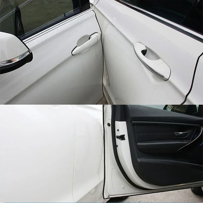 Car Door Edge Guard Strip with U-Shaped Wrap and Heat Activation, 16.4ft