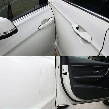 Car Door Edge Guard Strip with U-Shaped Wrap and Heat Activation, 16.4ft