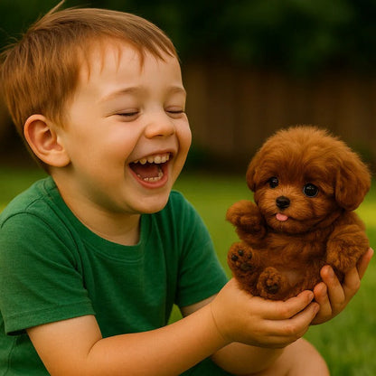 Interactive Robot Puppy with Touch and Sound Activation, Walking Movements