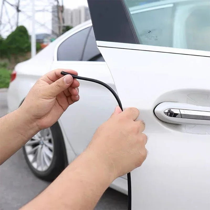 Car Door Edge Guard Strip with U-Shaped Wrap and Heat Activation, 16.4ft