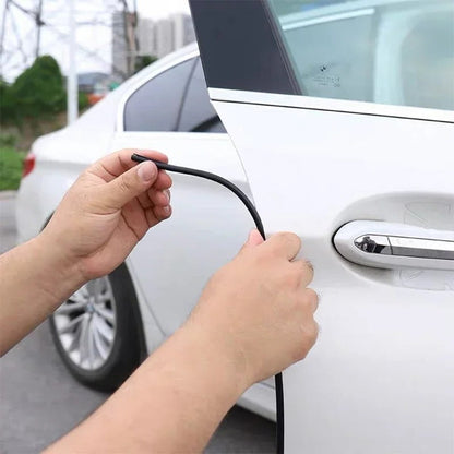 Car Door Edge Guard Strip with U-Shaped Wrap and Heat Activation, 16.4ft