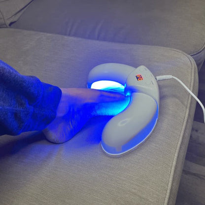 Dual Wavelength LED Nail Treatment Device with Automatic Slot Activation