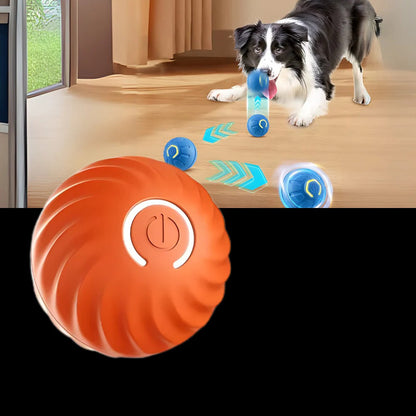 Rechargeable Interactive Dog Ball with Obstacle Detection and Removable Shell