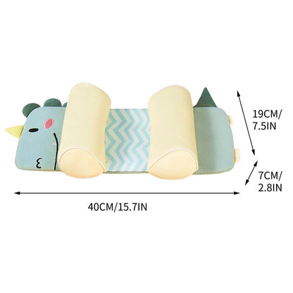 Newborn Head Shaping Pillow with Adjustable Side Cushions and 3D Mesh Ventilation