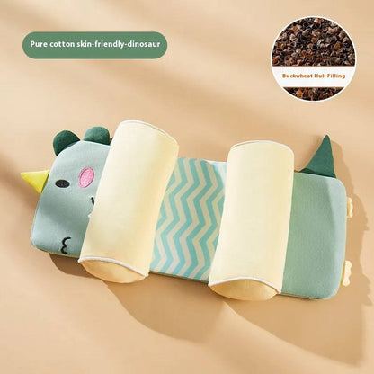 Newborn Head Shaping Pillow with Adjustable Side Cushions and 3D Mesh Ventilation