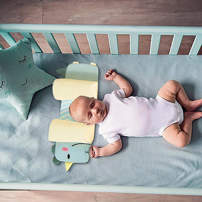 Newborn Head Shaping Pillow with Adjustable Side Cushions and 3D Mesh Ventilation
