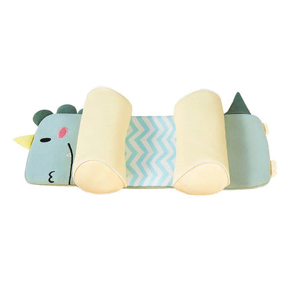 Newborn Head Shaping Pillow with Adjustable Side Cushions and 3D Mesh Ventilation