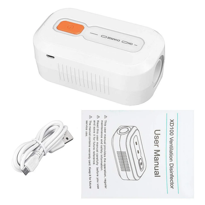Sleep Therapy Equipment Sanitizer with Activated Oxygen and 30-Minute Cycle