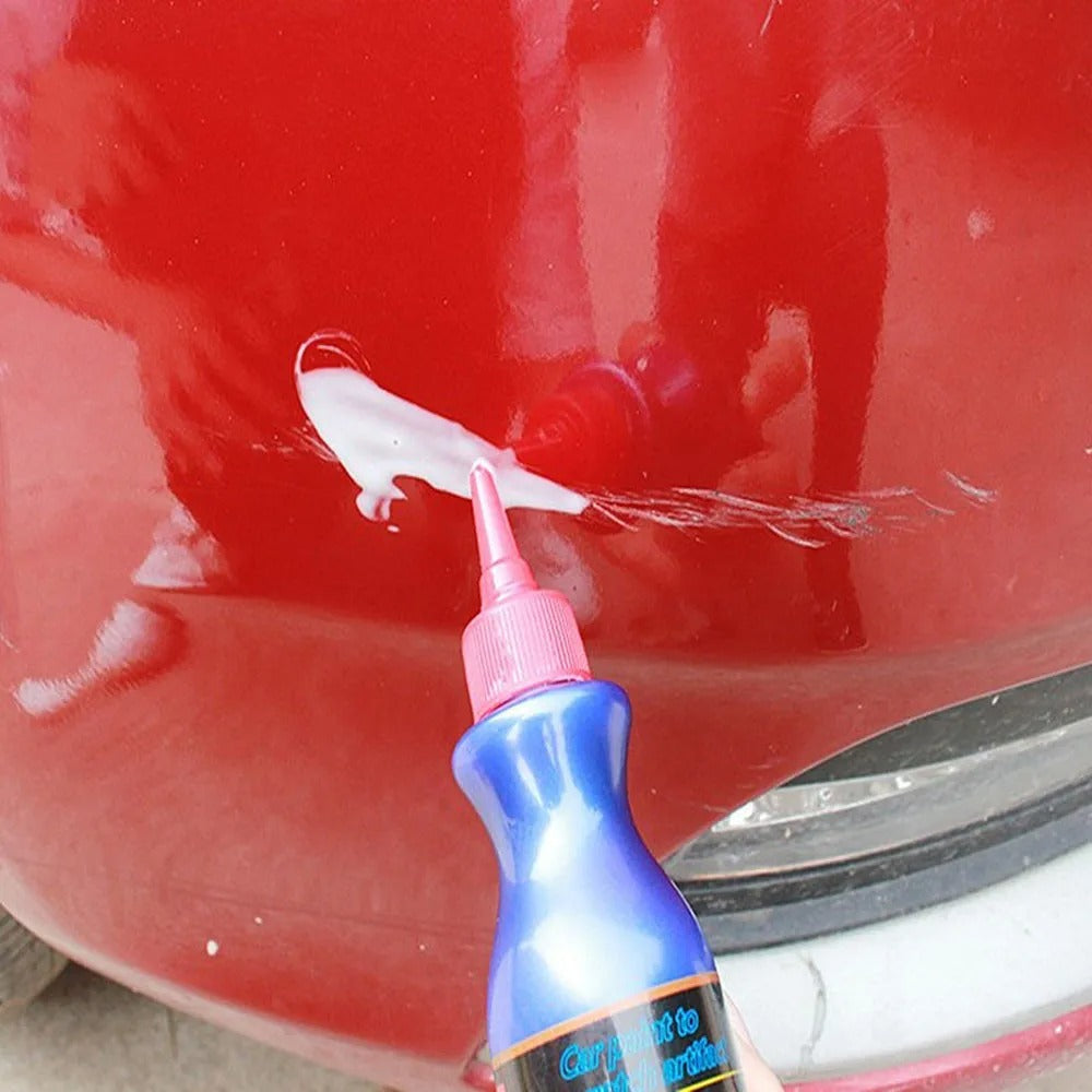 Car Scratch Remover Compound with Foam Buffer Pad and Hand or Machine Application, 100g