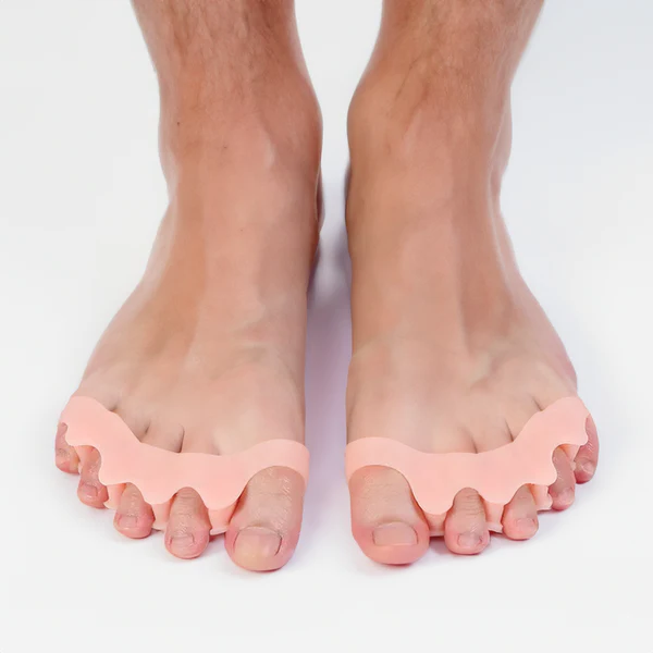 Silicone Toe Separator with Medical Grade Gel and Hammer Toe Support