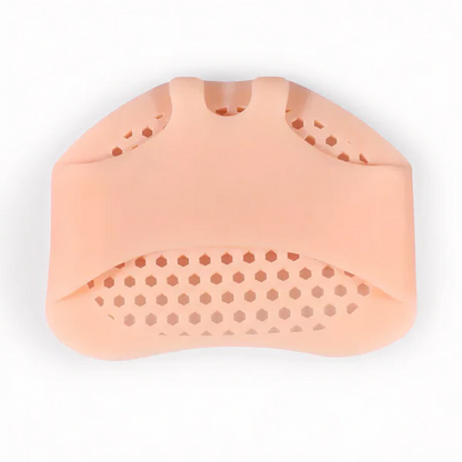 Gel Metatarsal Pads with Ventilation Pores and Latex-Free Material for Forefoot Cushioning