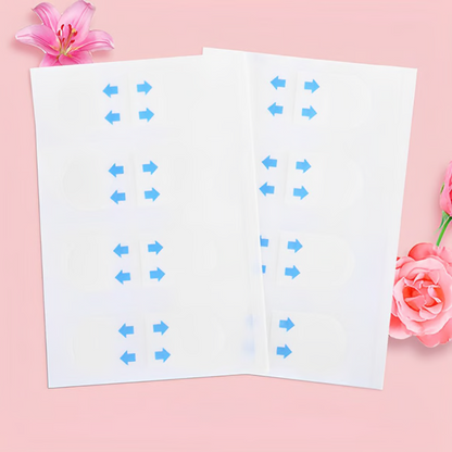 Face Lifting Tape with Invisible Clear Design and Wrinkle Smoothing, 40 Pieces