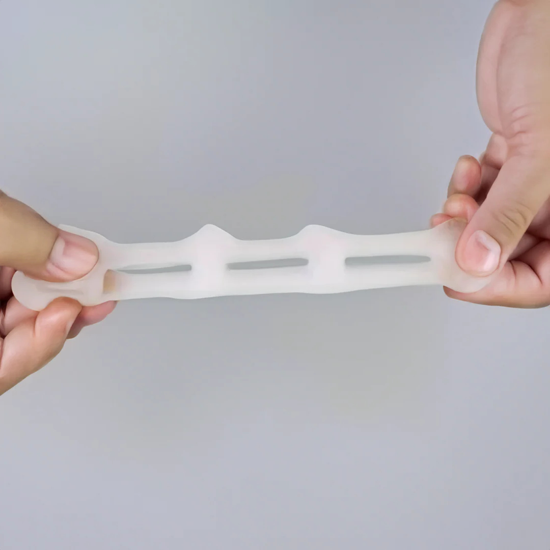 Silicone Toe Separator with Medical Grade Gel and Hammer Toe Support