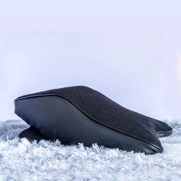 Memory Foam Car Headrest Cushion with Washable Cover and Neck Support
