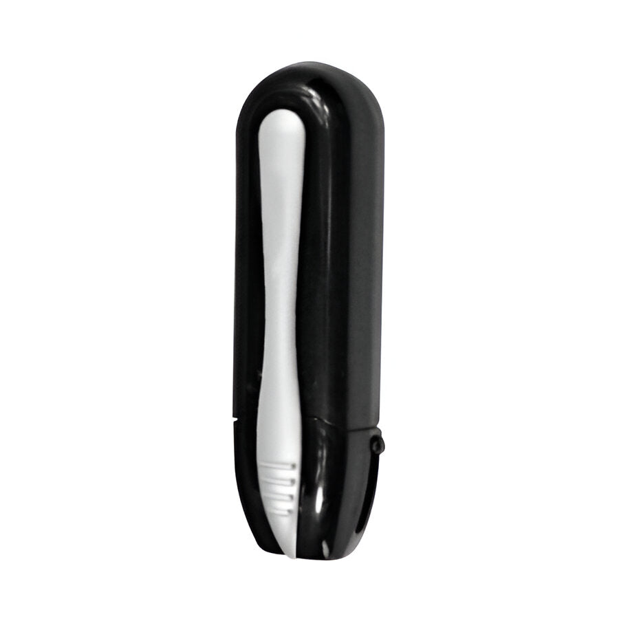 Compact Eyeglass Cleaner with Carbon Pads and Brush, Pocket-Sized