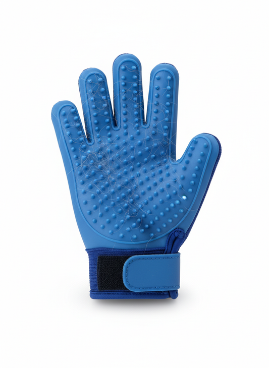 Pet Grooming Glove for Loose Fur Removal