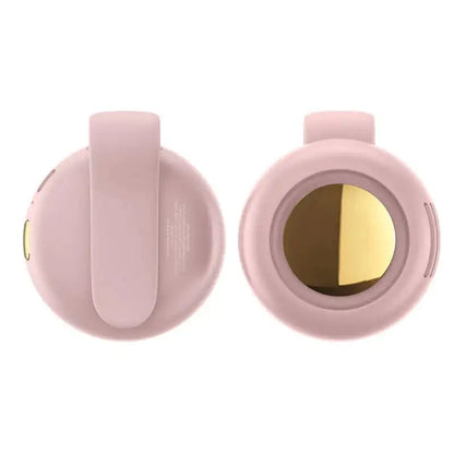 Wearable Clip Fan with Bladeless Motor and Dual Wear Options, 23-Hour Runtime