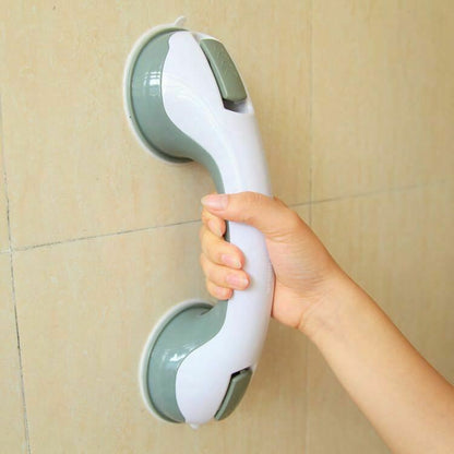 Suction Cup Grab Bar with Dual Pressure Locks and 300 Pound Capacity