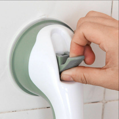 Suction Cup Grab Bar with Dual Pressure Locks and 300 Pound Capacity