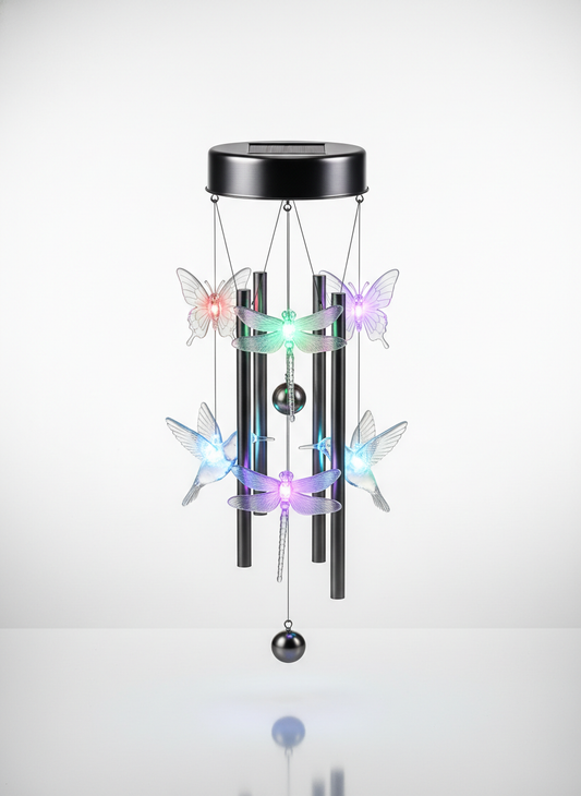 Solar Wind Chimes Outdoor LED