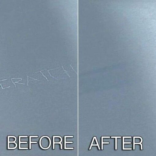 Metal Polish Paste with Scratch Removal and Protective Wax, 190g Tube